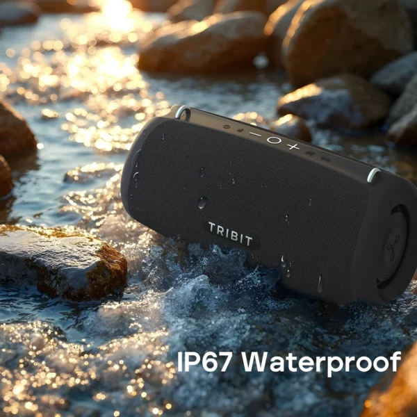 TRIBIT StormBox Lava 80W Portable Bluetooth Speaker Built-in Powerbank, APP Control, IP67 Waterproof for Outdoor, Camping, Party - Image 5