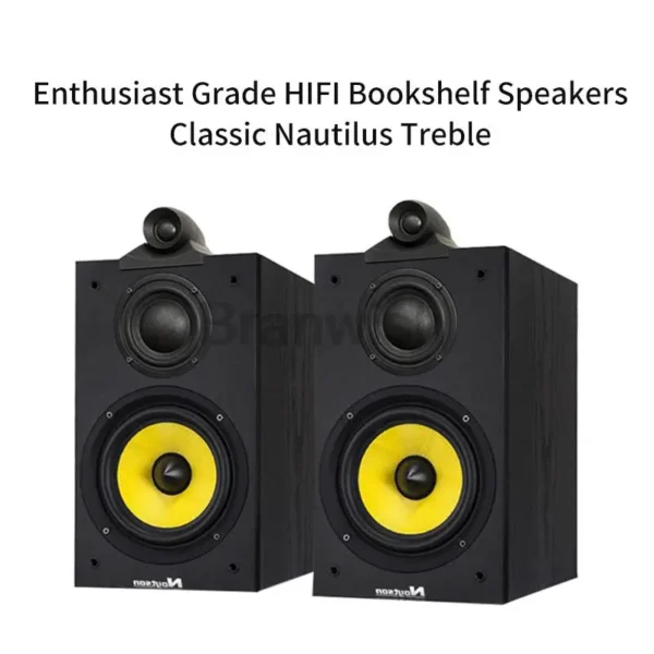 140W High-Power 6.5-inch Speaker Three-Way Bookshelf Speaker Hifi Fever 2.0 Audio Passive Home Theater Enthusiast Speaker 8Ω - Image 2