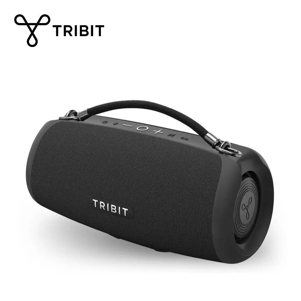TRIBIT StormBox Lava 80W Portable Bluetooth Speaker Built-in Powerbank, APP Control, IP67 Waterproof for Outdoor, Camping, Party
